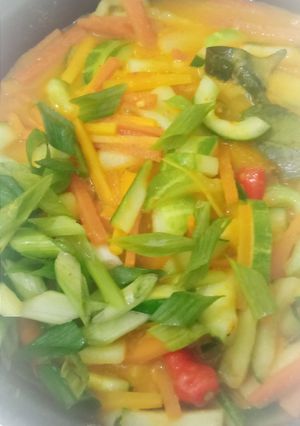 Foto resep Acar ala anak kost simple