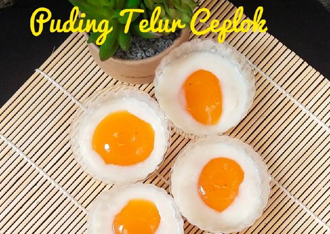 Puding Telur Ceplok