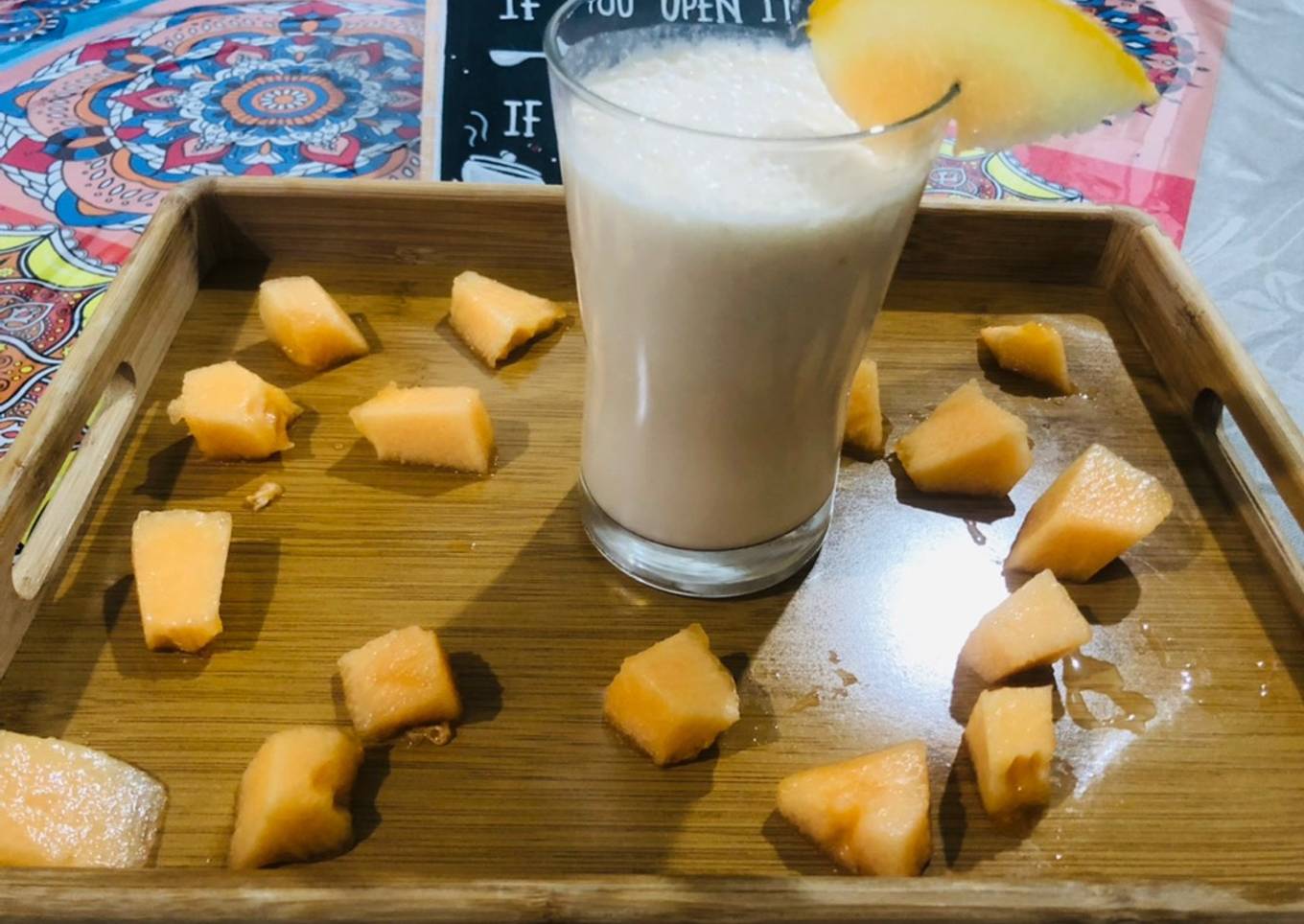 Sweet melon jaggery milky elaichi