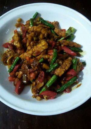 Foto resep Tempe Orek Sehat Pedas No MSG