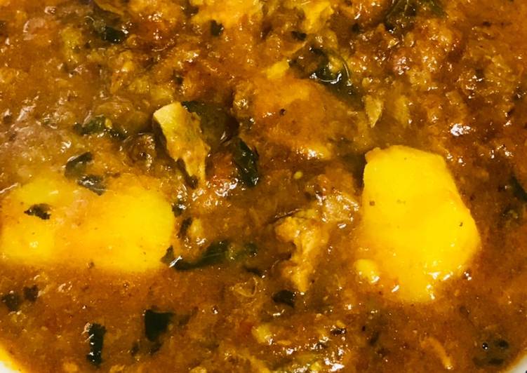 Recipe of Ultimate Aloo gosht curry