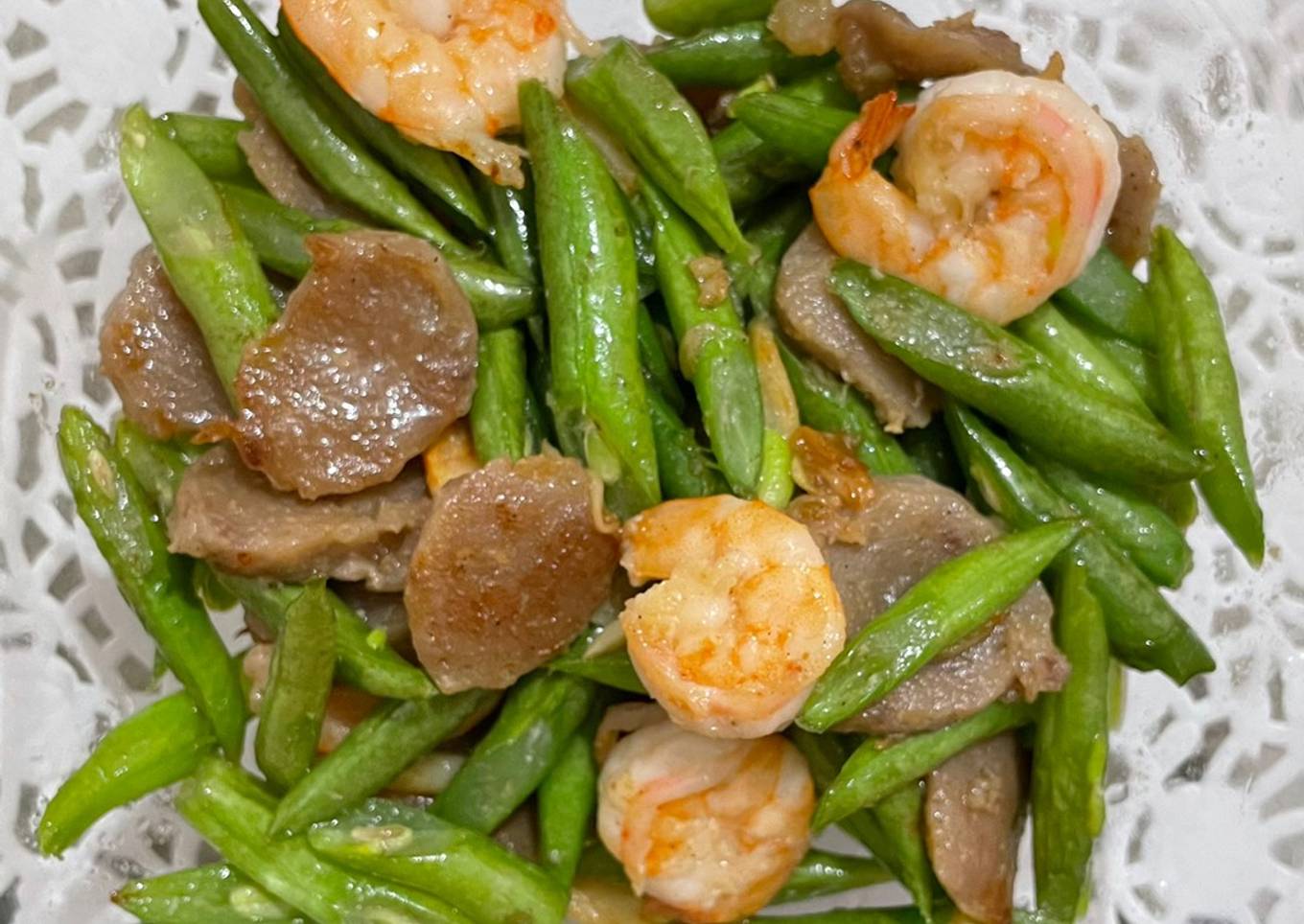 Tumis Buncis Udang
