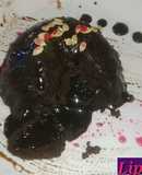 Eggless Molten choco lava cake