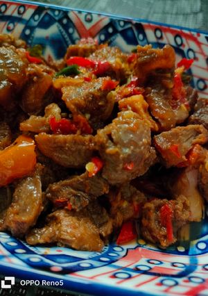 Foto resep Oseng Daging Sapi Pedas..