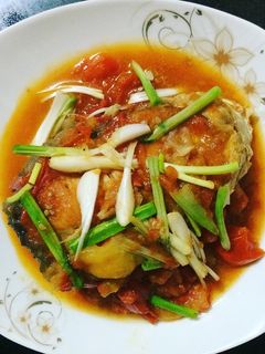 Hình của món Cá thu sốt cà chua.