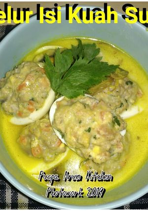 Foto resep Telur Isi Kuah Susu modified by puspa arum kitchen