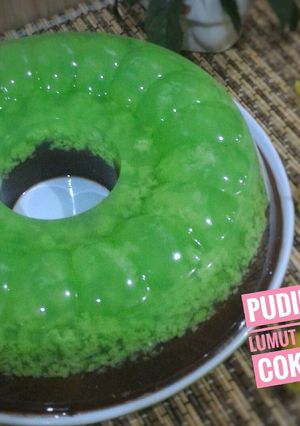 Foto resep Puding lumut lapis coklat