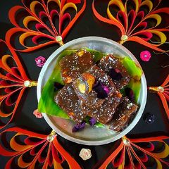 Apple Banana Halwa A picture of Apple Banana Halwa.