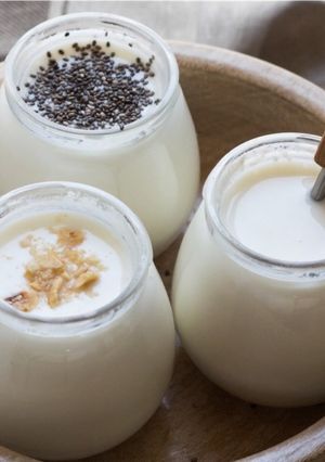 Foto di Yogurt vegetali di cocco