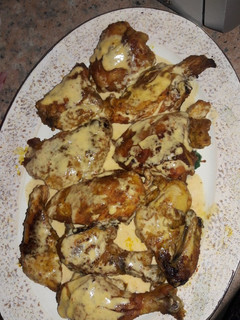 A picture of Saucy Chicken.