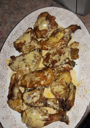 A picture of Saucy Chicken.
