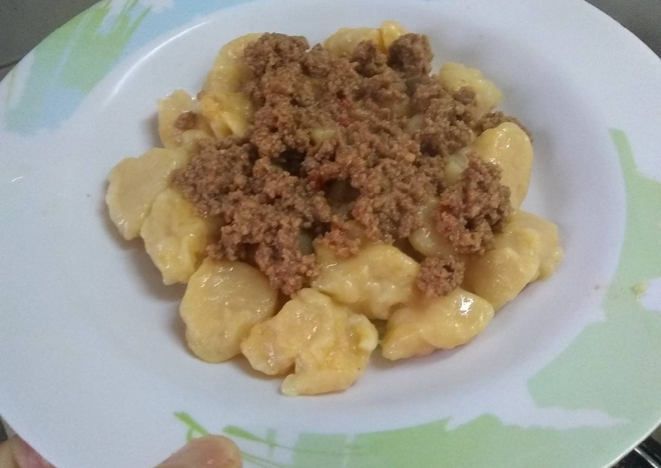 Ñoquis de calabaza y papa