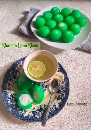 Foto resep Khanom Leum Kleun / Dessert Manis Thailand