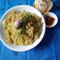 Pudina rice A picture of Pudina rice.