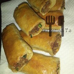 A picture of Meat roll.