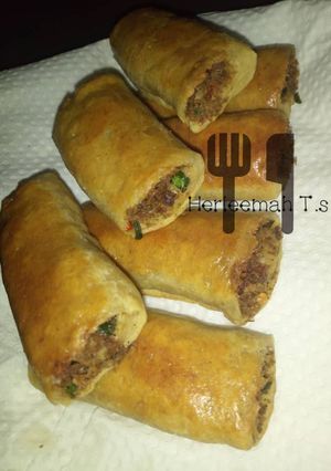 A picture of Meat roll.