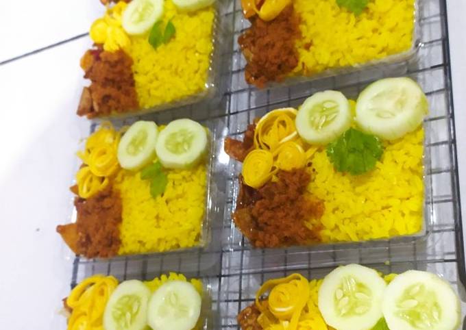 Resep Nasi Kuning Gurih Bumbu Bawang Ala Rudy Choiruddin Oleh Ria Arbie Cookpad 6720