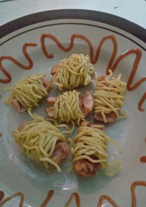 Foto resep Sosis gulung mie