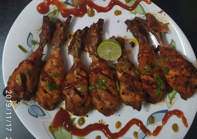 Recipe of Speedy Baked Lemon pepper chicken drumsticks