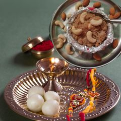 A picture of Dry Dates Halwa.