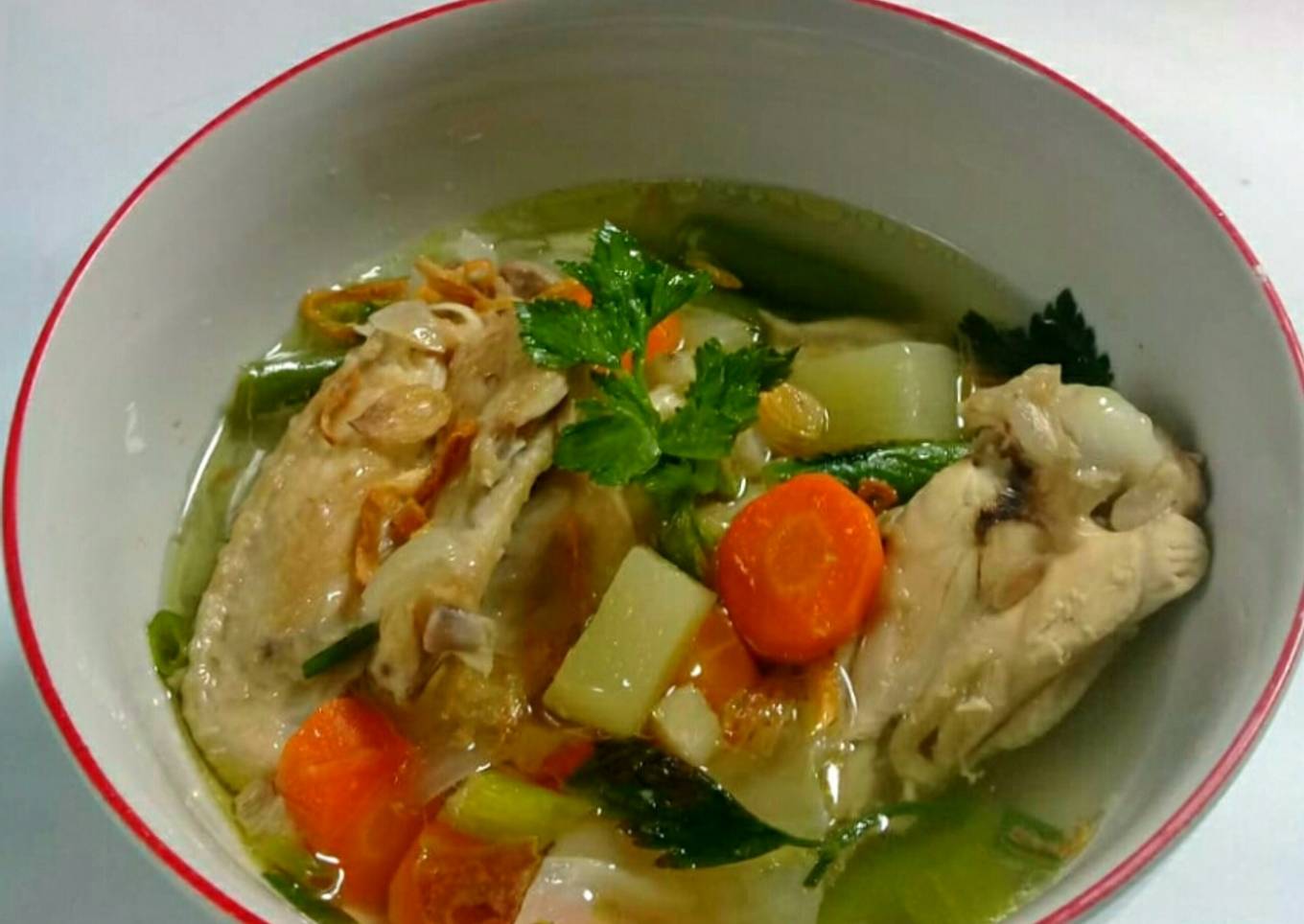 Sup Ayam Bening