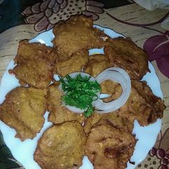 A picture of Laal masoor daal ke pakode.