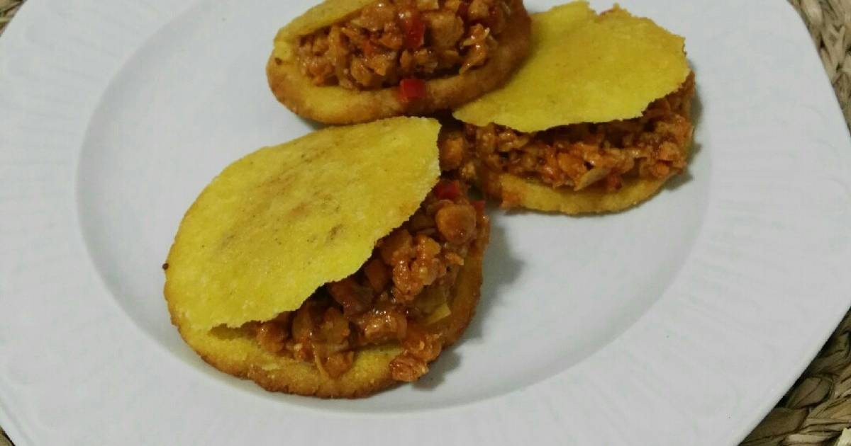 Arepas con soja 