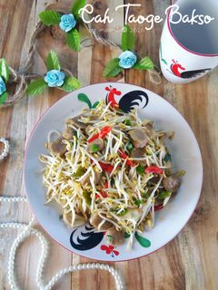 Foto resep Cah Taoge Bakso