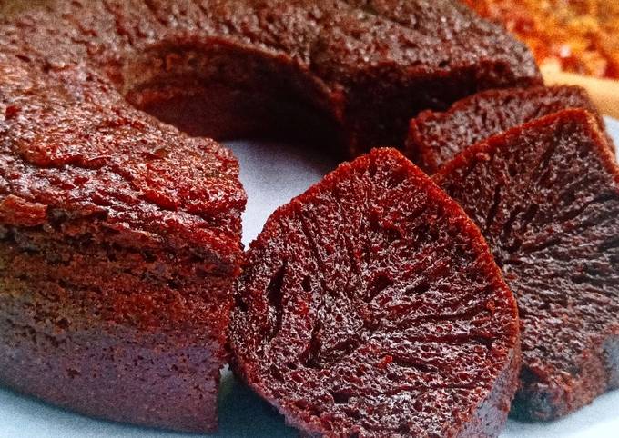Resep Bolu karamel/sarang semut Anti Gagal