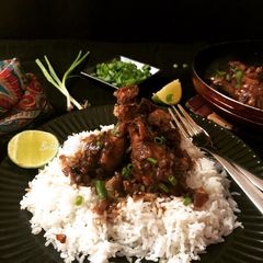 A picture of Filipino Chicken Adobo.
