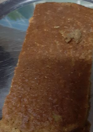 صورة لوصفة كيكة الدخن بدون فرن