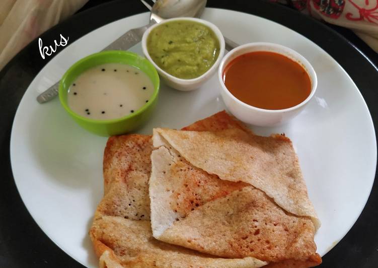 Simple Way to Make Super Quick Homemade Instant Multigrain Dosa