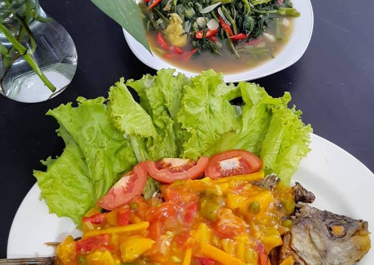 Resep Gurame Asam Manis Pedas Irit Anti Gagal