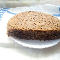A picture of Eggless and zero sugar banana cake.