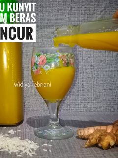 Foto resep Jamu Kunyit Asam Beras Kencur