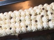 Une photo de caramel crémeux