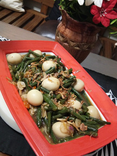 Foto resep Tumis kacang panjang telur puyuh