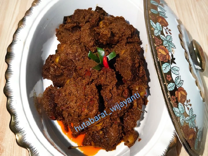 Langkah Gampang Membikin Resep Rendang daging Sapi yang Uenak Anti Ribet, Lezat Sekali