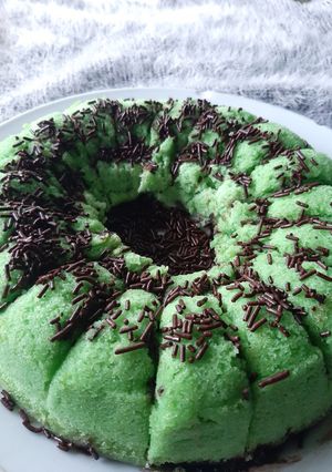 Foto resep Bolu Kukus Pandan