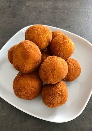 Una foto de Croquetas de Chistorra con Thermomix