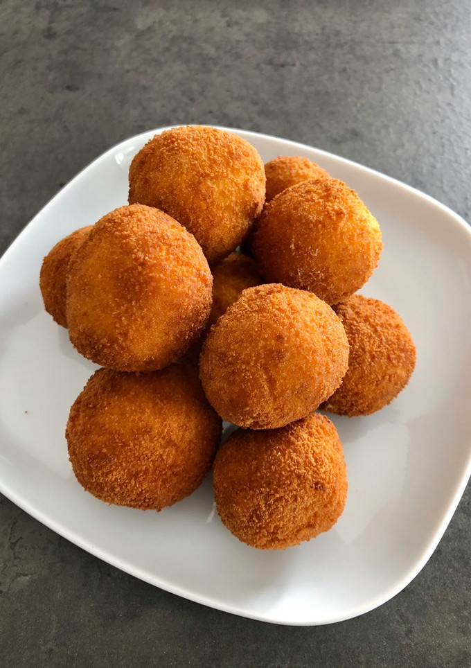 Una foto de Croquetas de Chistorra con Thermomix