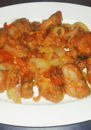Foto resep Ikan Kakap Saos Padang