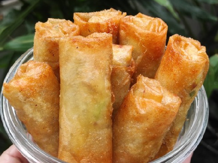 Cara Gampang Menyiapkan Lumpia Semarang (Ayam Rebung) Simpel