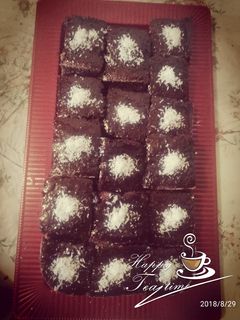 صورة لوصفة كيك كاكاو بطريقتي