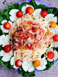 Hình của món Mỳ spaghetti đãi gia đình cho buổi tối sum vầy!.