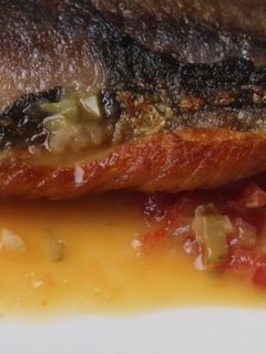 橙汁香煎鯖魚 的食譜成品照片