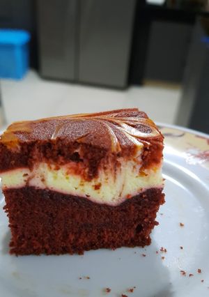 Foto resep Red Velvet Creamcheese Brownies