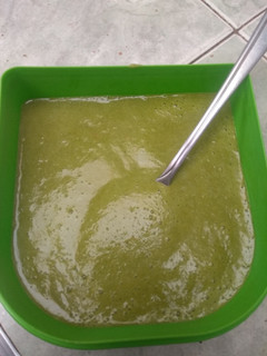 Una foto de Crema de acelgas