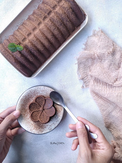 Foto resep Puding Brownies Roti Tawar