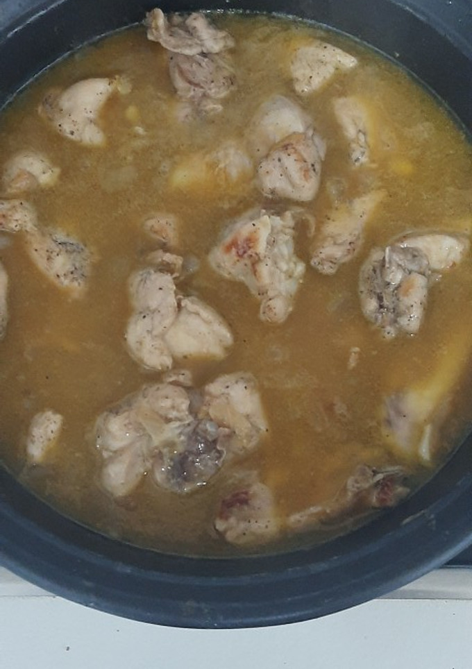 Una foto de Pollo a la naranja